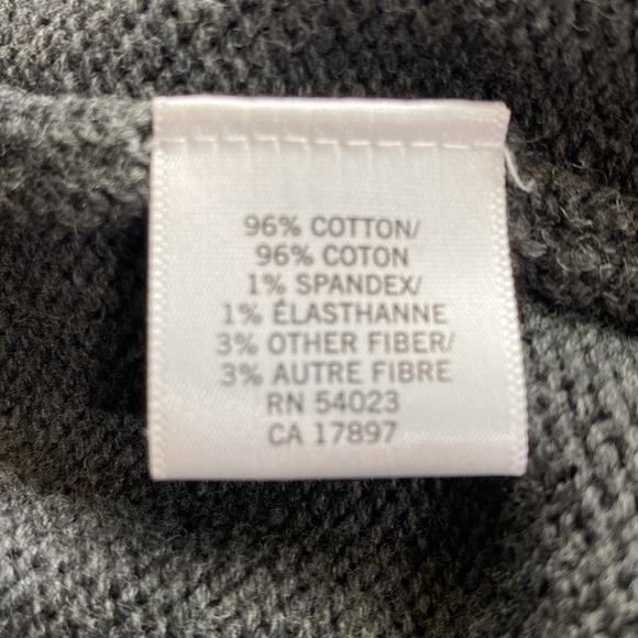 BANANA REPUBLIC GRAY SHORT SLEEVE DOUBLE BREASTED CARDIGAN SWEATER Sz M … - Picture 12 of 13